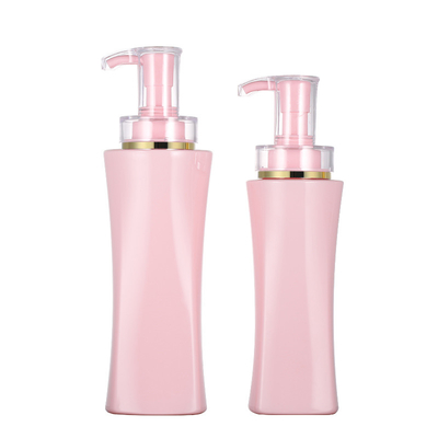 샤워 젤 용기 분홍색 샴푸 보틀을 패키징하는 비어 있는 350 밀리람베르트 500 Ml 고급 바디 로션