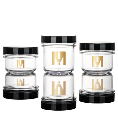 LID, OEM 비어 있는 페이스 크림 병과 200g 작은 플라스틱 항아리