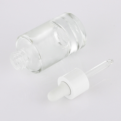 OEM/OEM 서비스 투명 매트 30ml 액체 에센셜 오일 헤어 스포이드 병