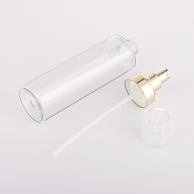 맞춤형 골드 펌프 투명 250ml 135ml 샤워 젤 바디 버터 바디 로션 병