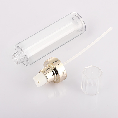 맞춤형 골드 펌프 투명 250ml 135ml 샤워 젤 바디 버터 바디 로션 병