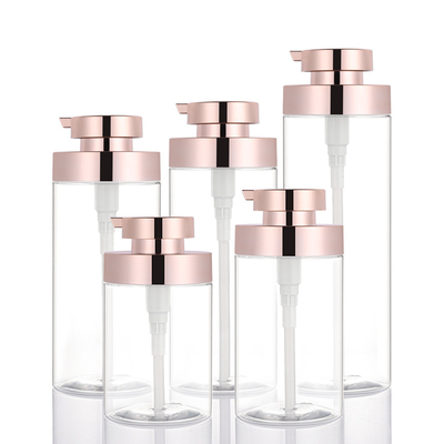 OEM 투명 800ml 샤워 젤 바디 클렌저 맞춤형 펌프 샴푸 로션 병