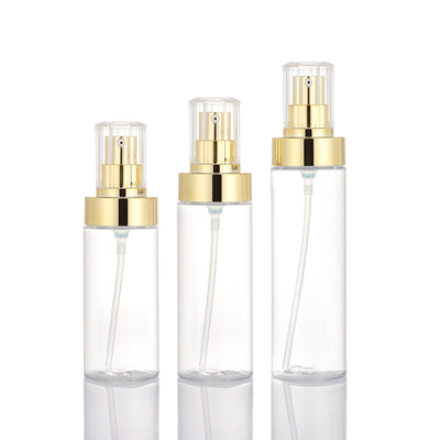 고품질 화장용 향수 명확한 플라스틱 로션 펌프 병 100ml 120ml 150ml
