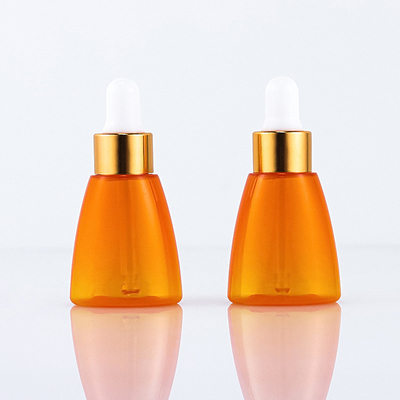 주황색 정유 플라스틱 혈청 점적기 병 10ml 스크린 인쇄