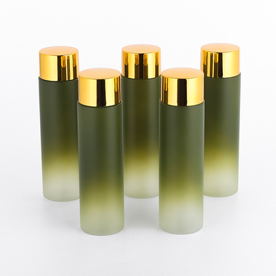나사 모자를 가진 150ml 작은 기온변화도 녹색 플라스틱 살포 병