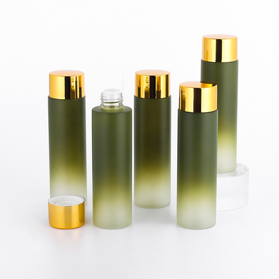 나사 모자를 가진 150ml 작은 기온변화도 녹색 플라스틱 살포 병