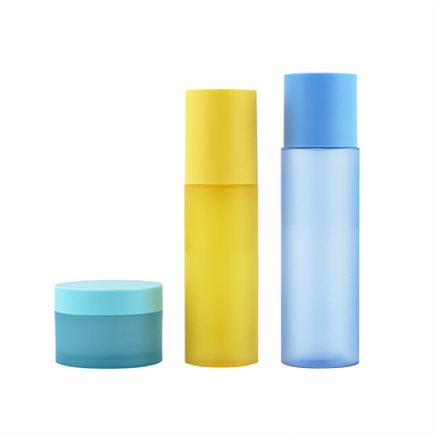Eco 친절한 화장용 포장 세트 155ml 얼굴 관리 크림 단지 한 벌
