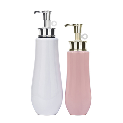 750ml 백색 플라스틱 로션 펌프 병 사각 샴푸 머리 및 조절기
