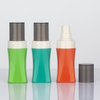 정밀한 안개 스프레이어를 가진 철회 가능한 80ml 빈 플라스틱 애완 동물 살포 병