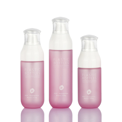 호화스러운 분홍색 Skincare 화장용 포장 세트 얼굴에 바르는 크림 로션 병 138ml