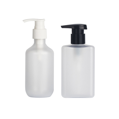 광택이 없는 백색 HDPE 화장용 로션 병 플라스틱 30ml 60ml 100ml 피부 관리 포장