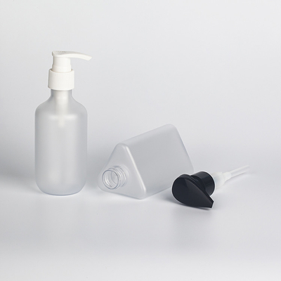 광택이 없는 백색 HDPE 화장용 로션 병 플라스틱 30ml 60ml 100ml 피부 관리 포장
