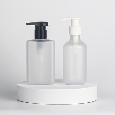 광택이 없는 백색 HDPE 화장용 로션 병 플라스틱 30ml 60ml 100ml 피부 관리 포장