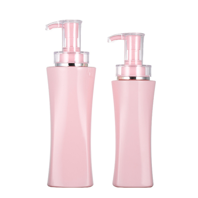 샤워 젤 용기 분홍색 샴푸 보틀을 패키징하는 비어 있는 350 밀리람베르트 500 Ml 고급 바디 로션