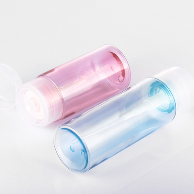 200ML 플라스틱나사 상부 병 부흥 50 밀리미터 지름 라운드 형상