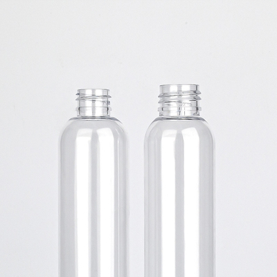 비어 있는 투명한 100 Ml 작은 화장용 분무 병 리필러블 PET 물질