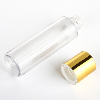 금 Lid 플라스틱 화장품 용기체 120ML 150ML은 로션 토너 용기를 비웁니다